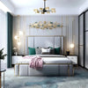 Matrix Luxury Upholstered Bed In Leatherette