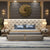 Casper Premium Upholstered Bed With Side Tables in Suede