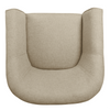 Porch & Den Kings-well Barrel Accent Chair - Oak Inside