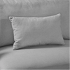 Classic Modern Suede Sofa Set in Grey - Oak Inside
