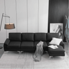 Jasmine Sectional Sofa Set RHS - Oak Inside