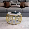 Ketty Golden Nesting Table Set of Two - Center Table