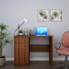 Clove Study Table in Walnut Colour - Oak Inside