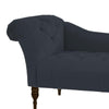 Loveseat Quilted Suede Lounger - Oak Inside
