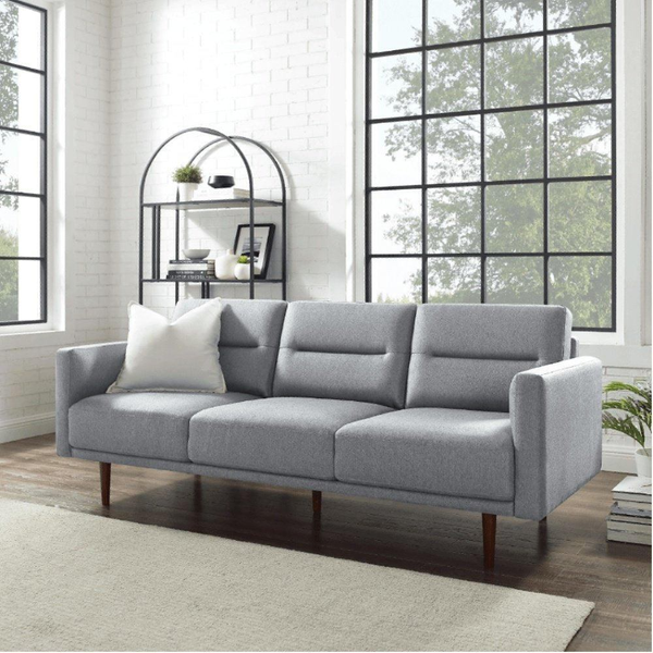 Art Leon Mid-century Sofa Set - Oak Inside