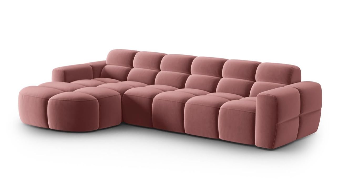 Vivo Premium Sectional Sofa in Suede