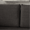 Augustus Mid-century Modern Fabric Chaise Sectional - Oak Inside
