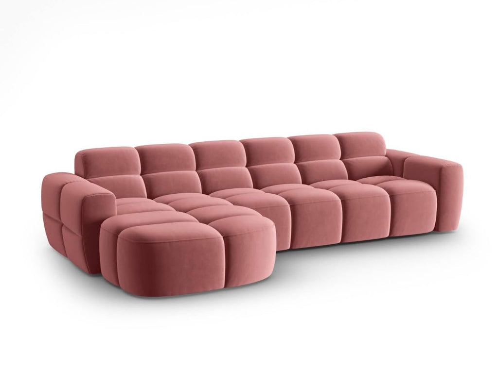 Vivo Premium Sectional Sofa in Suede