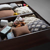 Hollo Wooden Bed With Storage In Brown Color - Oak Inside