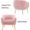 Patro Upholstered Accent Chair in Suede