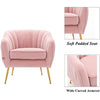 Patro Upholstered Accent Chair in Suede