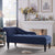 Diffo Quilted Lounger in Blue Color - Oak Inside