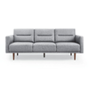 Art Leon Mid-century Sofa Set - Oak Inside