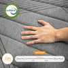 Premium Memory Foam Hybrid Mattress Cooling and Breathable By Oak Inside - 10 Inches