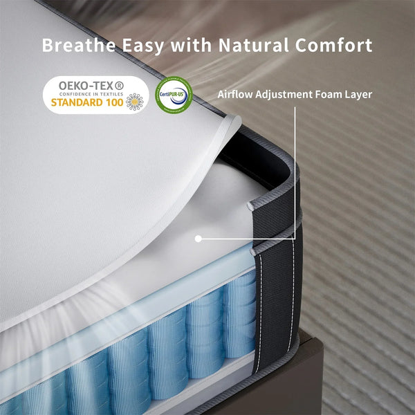 Coil Spring Mattress By Oak Inside - 8 Inches