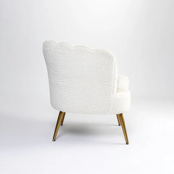 Butterfly Premium Accent Chair In Brooklyn Fabric