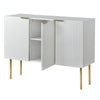 Strips Luxury Console Table in PU Polish