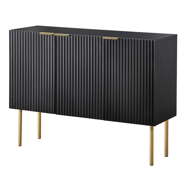Strips Luxury Console Table in PU Polish