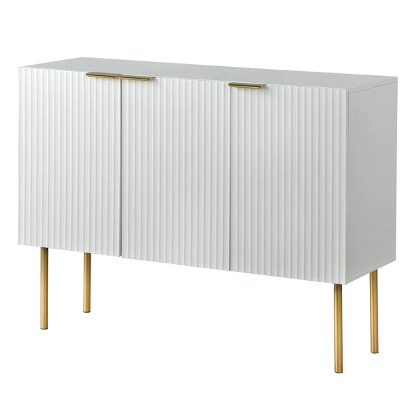 Strips Luxury Console Table in PU Polish