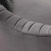 Angel Wing Luxury Modern Suede Sofa Set