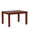 Hazelnut 4 Seater Dining Table in Honey Oak Color - Oak Inside