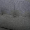 Heffy Modern Sofa Set in Suede