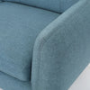Heffy Modern Sofa Set in Suede