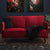 Uniline Luxury Mid-Century Sofa In Suede