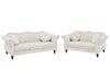 Wills Luxury Chesterfield Sofa Set in Suede